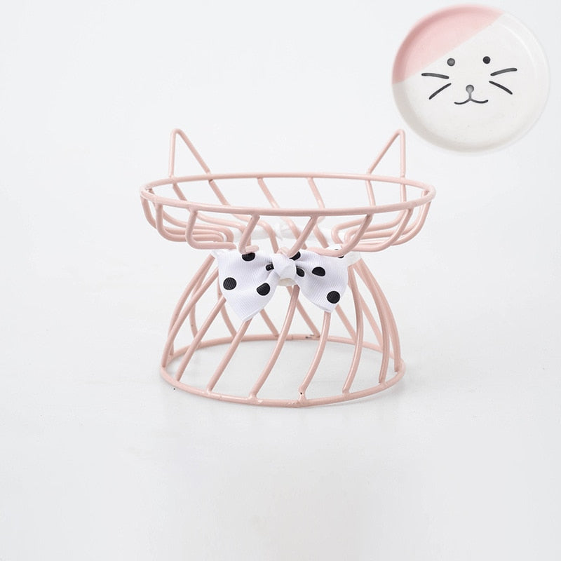 Conjunto de Tigelas de Cerâmica Com Suporte Antiderrapante