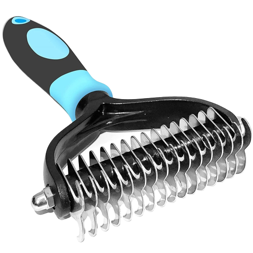 Pente De Aço Removedor De Pelos Dupla Face