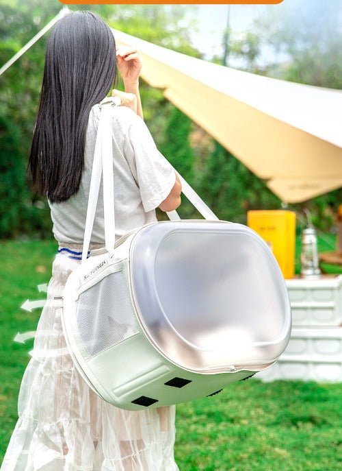 Bolsa de Viagem Transparente com Rodinhas 360º