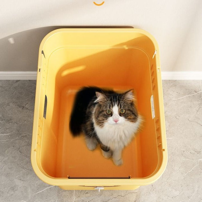 Caixa de Areia com Acesso Superior + Brinde um tapete Higiênico