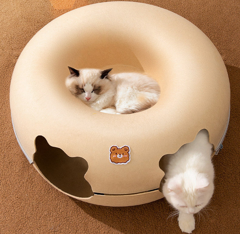 Cama em Forma de Donuts