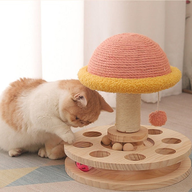 Mesa Giratória De Madeira Brinquedo De Auto Entretenimento