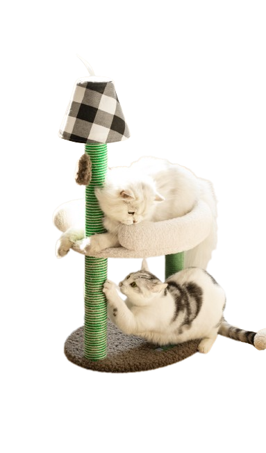 Arranhador 2 Andares Com Luminária