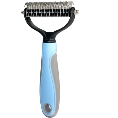 Pente De Aço Removedor De Pelos Dupla Face