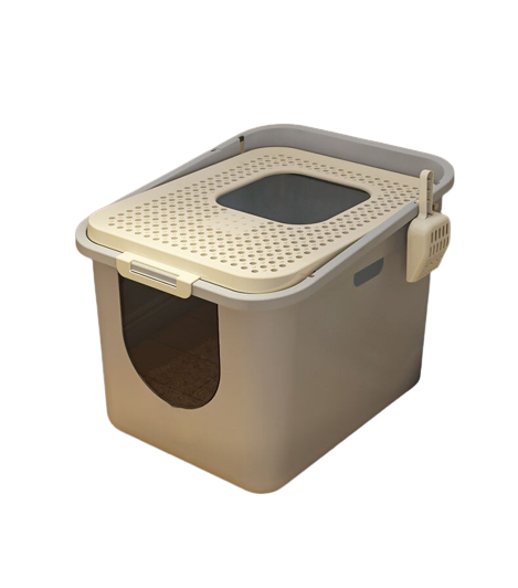 Caixa de Areia com Acesso Superior + Brinde um tapete Higiênico