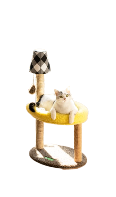 Arranhador 2 Andares Com Luminária